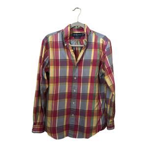 Ralph Lauren Plaid Button Down Shirt, size Medium